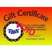 $10 TDS Gift Certificate